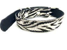 Load image into Gallery viewer, ZEBRA - Zebra print dog collar & lead set