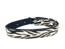 Load image into Gallery viewer, ZEBRA - Zebra print dog collar & lead set
